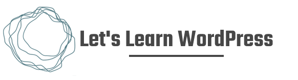 Let's Learn WordPress