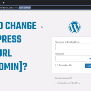 How to change WordPress login URL