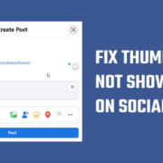 Fix Thumbnail Not showing Facebook Twitter