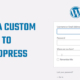 Add Custom Field to WordPress Login Page
