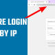 Secure Login Page by IP