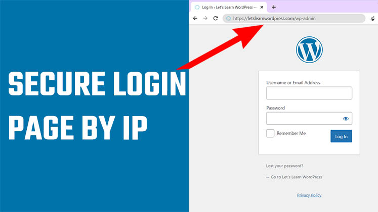 Secure Login Page by IP