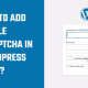 add google recaptcha WordPress login