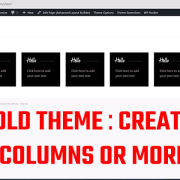 Enfold Theme Tutorial - Create 6 Columns or More