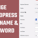 Change WordPress Username and Password