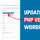 Update PHP Version WordPress