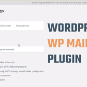 SMTP configuration WordPress