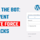 WordPress Security - Tricks to prevent brute force attacks