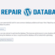 Repair Database WP