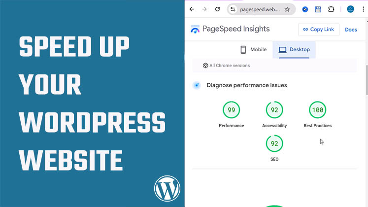 Speed Up your WordPress website