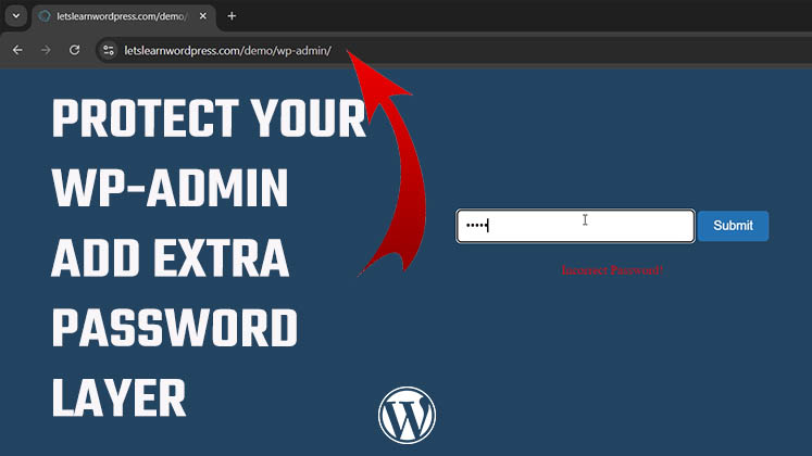 Add an extra Password layer to Protect Your WordPress